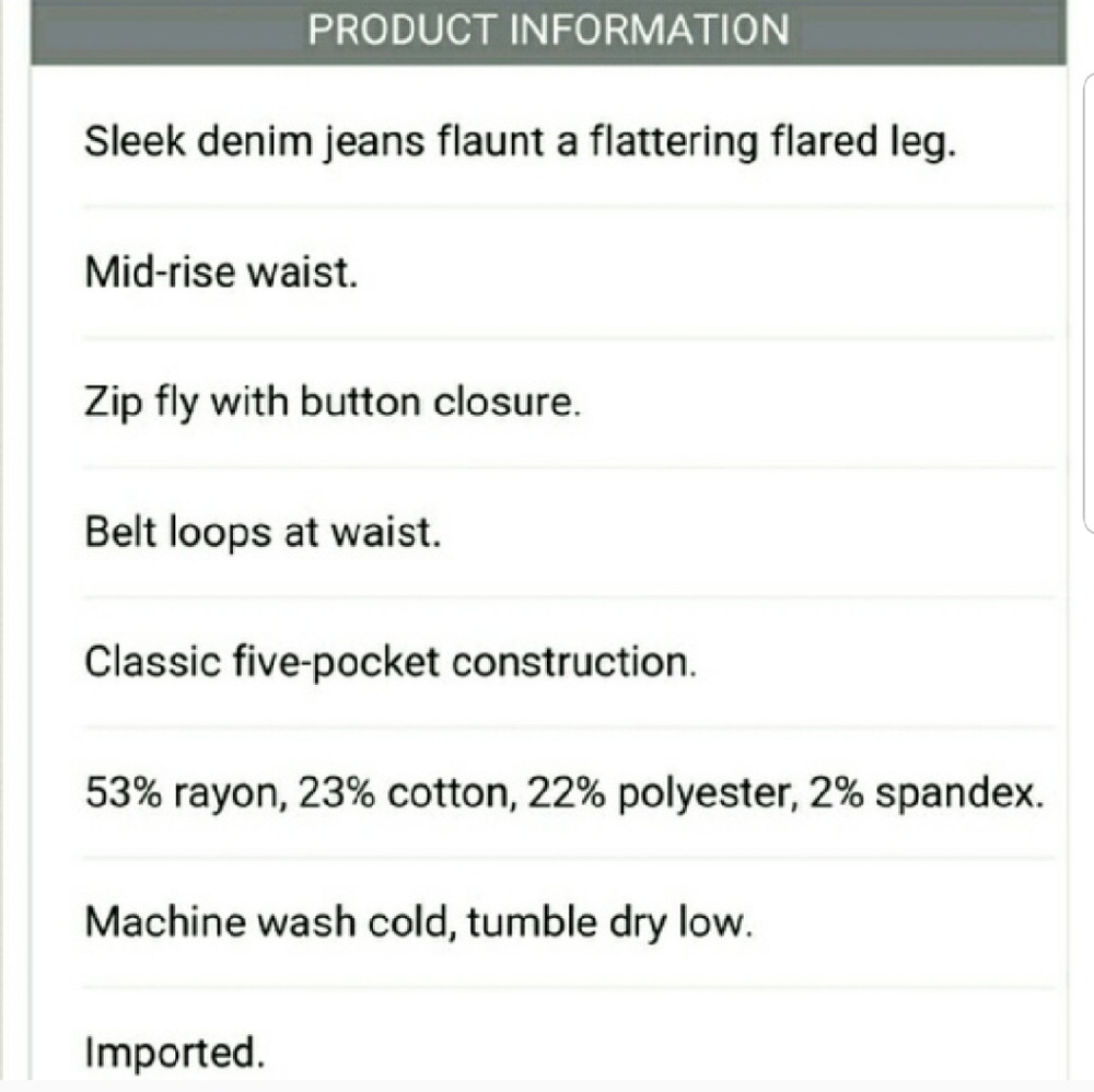 Free People Midrise Clean Flare Jeans - Picture 4 of 5